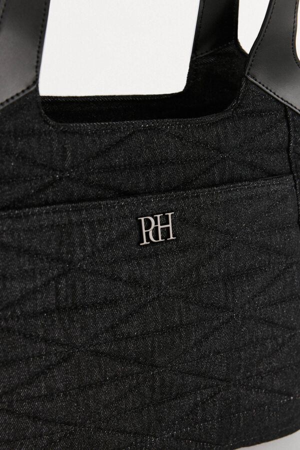 Pedro del Hierro Bolsa de compras acolchoada Cizento