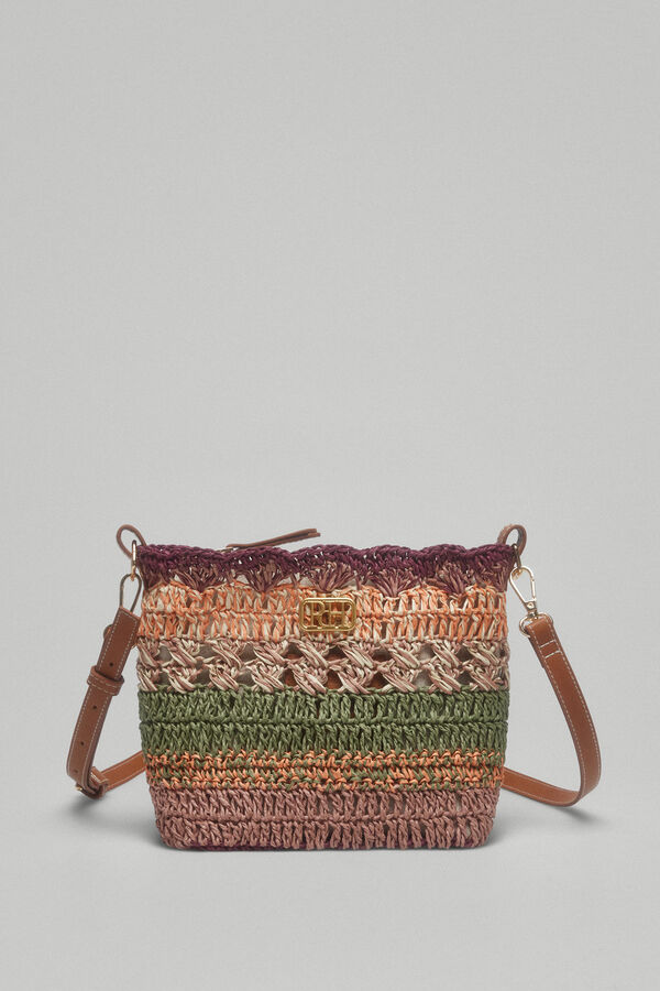 Pedro del Hierro Bolso bucket rafia Varios