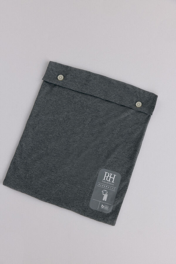 Pedro del Hierro Set de pijama punto Gris