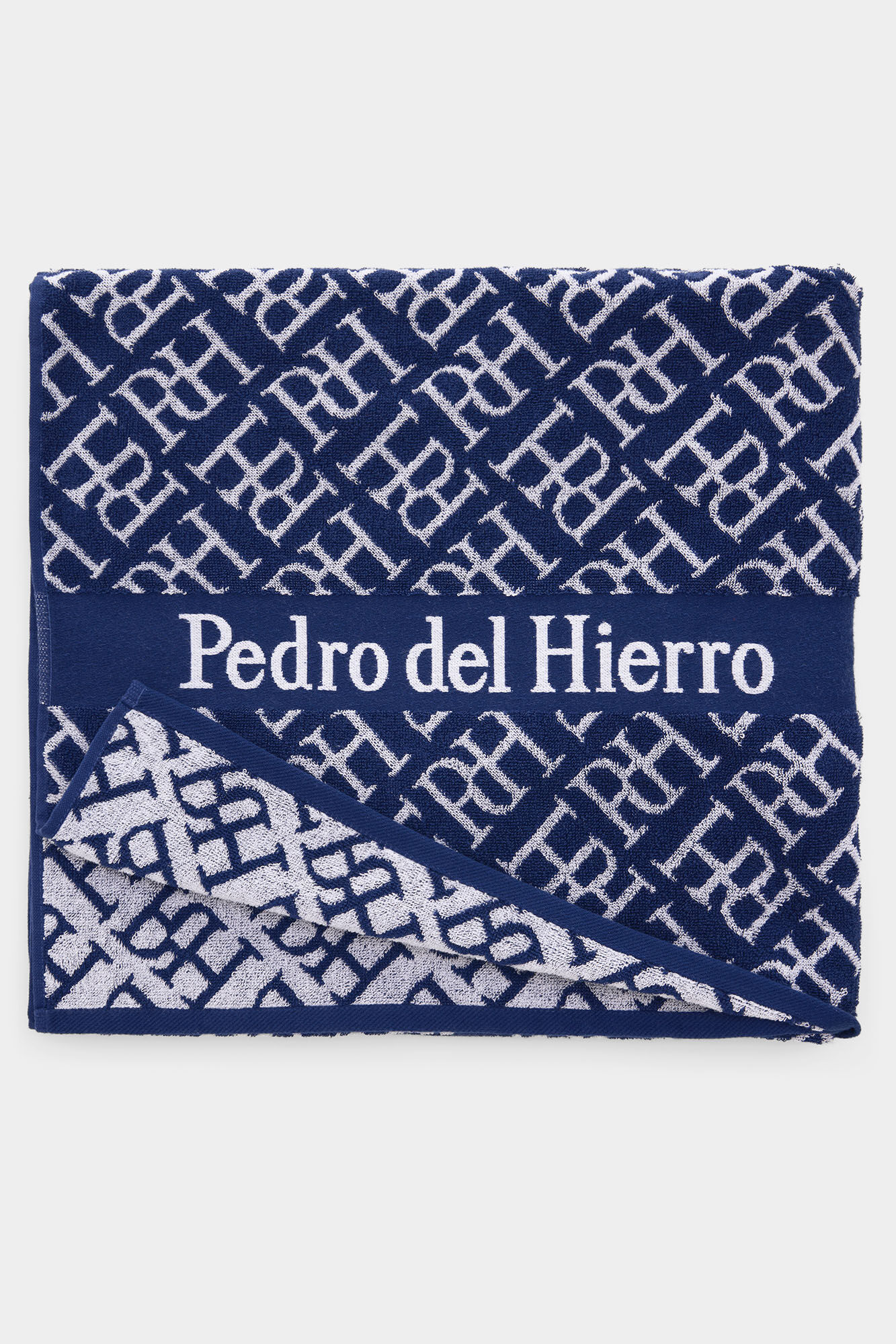 Pedro del Hierro Toalla playa logos