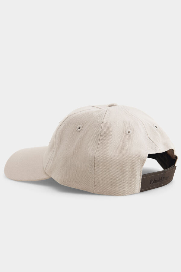 Pedro del Hierro Gorra visera textil Beige