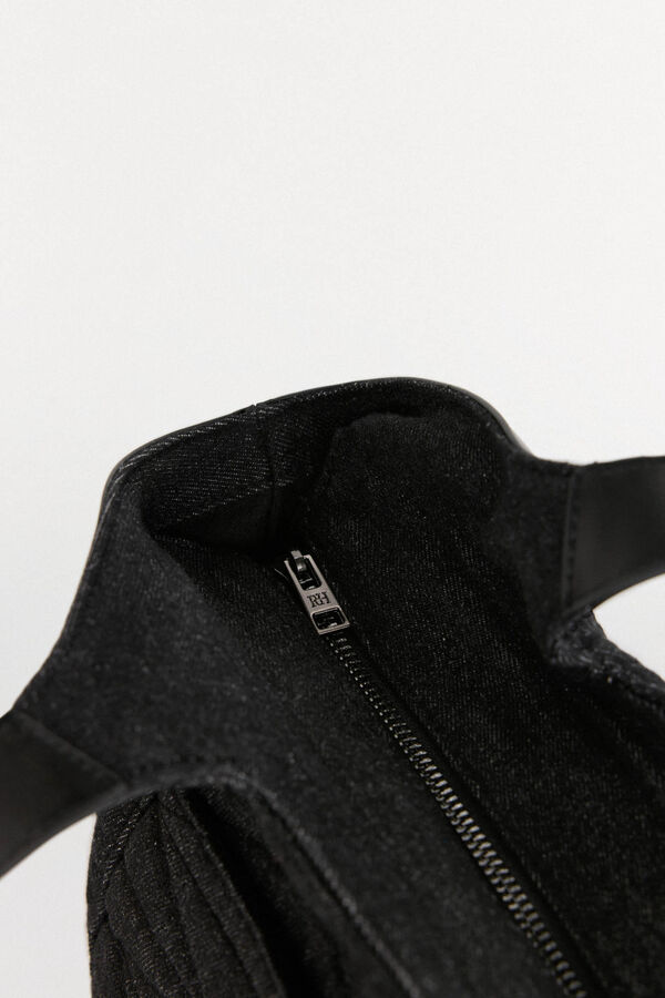 Pedro del Hierro Bolsa de compras acolchoada Cizento