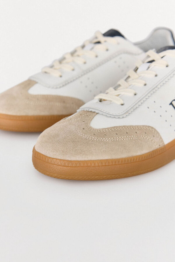 Pedro del Hierro Zapatillas deportivas en piel Crudo