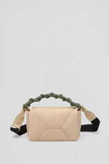 Pedro del Hierro Bandolera nylon nuevo logo volumen Beige