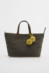 Pedro del Hierro Bolso shopper acolchado Verde