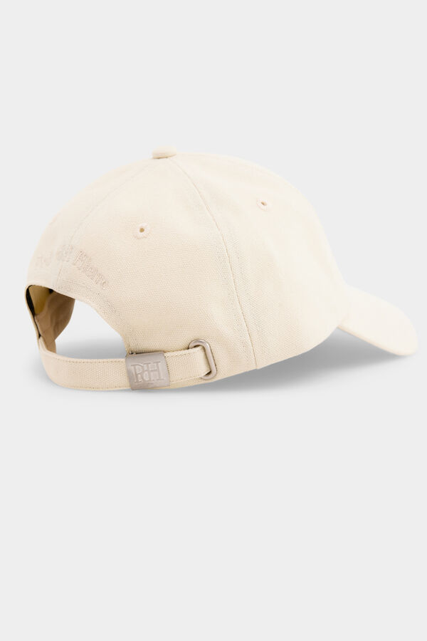 Pedro del Hierro Gorra logo bordado Ecru