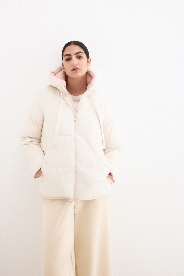 Pedro del Hierro Parka reversible capucha Rosa