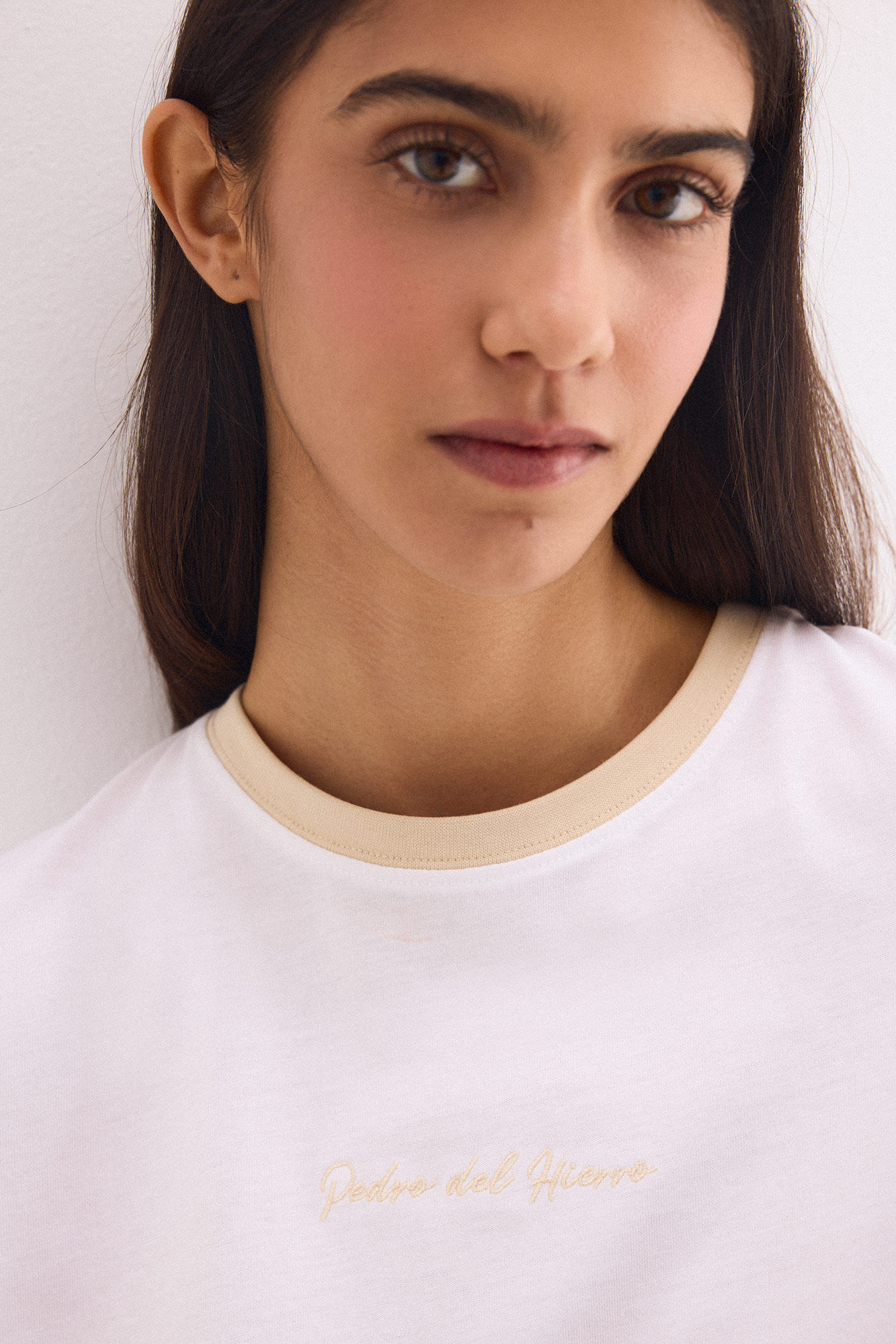 Pedro del Hierro Camiseta contraste pedro del hierro