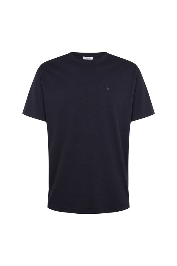 Pedro del Hierro T-shirt mercerizada Azul