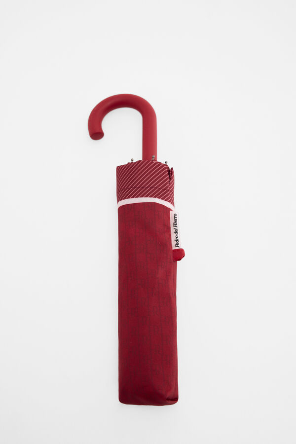 Pedro del Hierro Paraguas logo Rojo