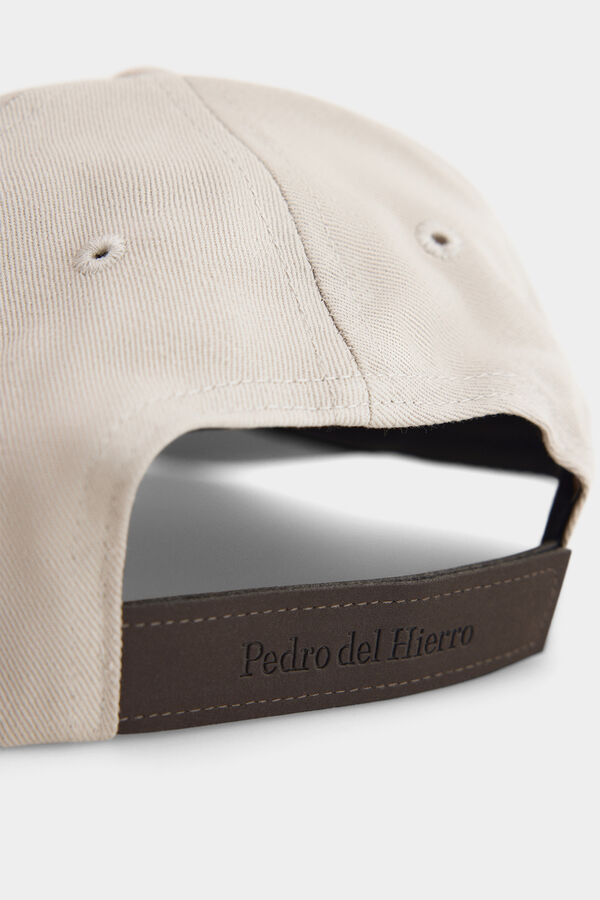Pedro del Hierro Gorra visera textil Beige