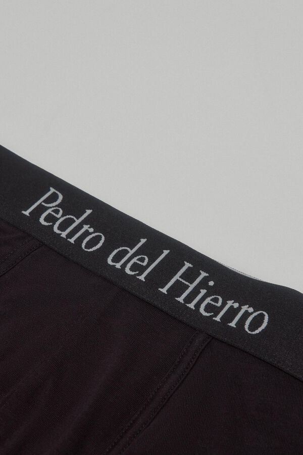 Pedro del Hierro Plain jersey-knit short boxers Black