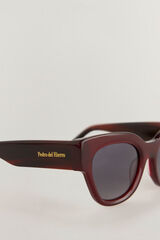 Pedro del Hierro Gafas de sol Maxi redondeadas Burdeos