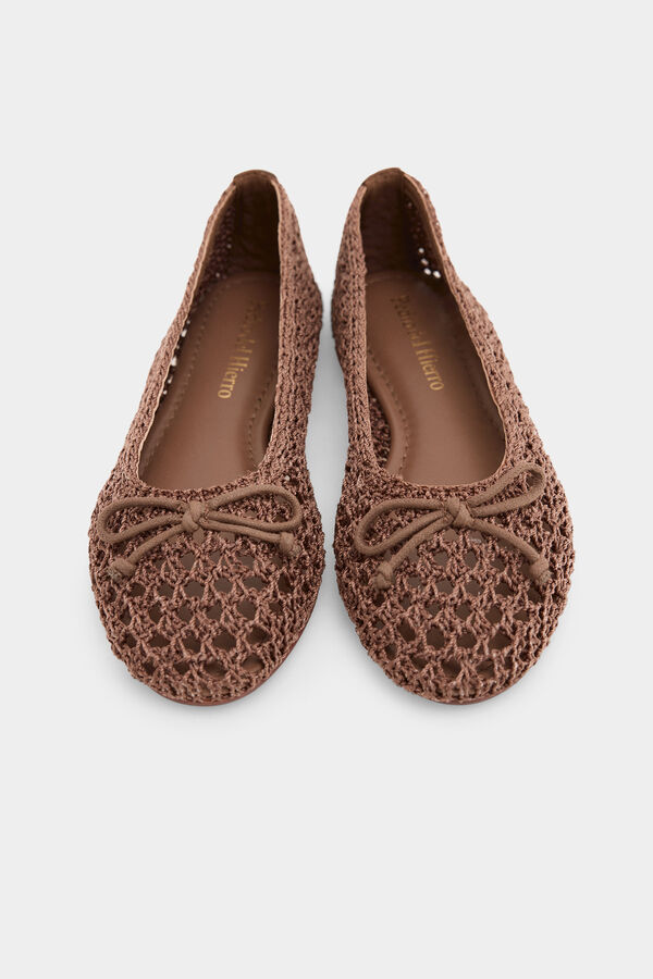 Pedro del Hierro Sabrinas em crochet Beige