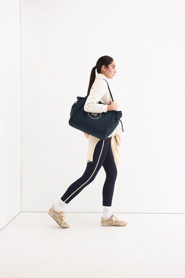 Pedro del Hierro Parka combinada entallada Beige