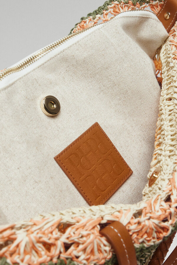 Pedro del Hierro Bolso shopper rafia multicolor Several