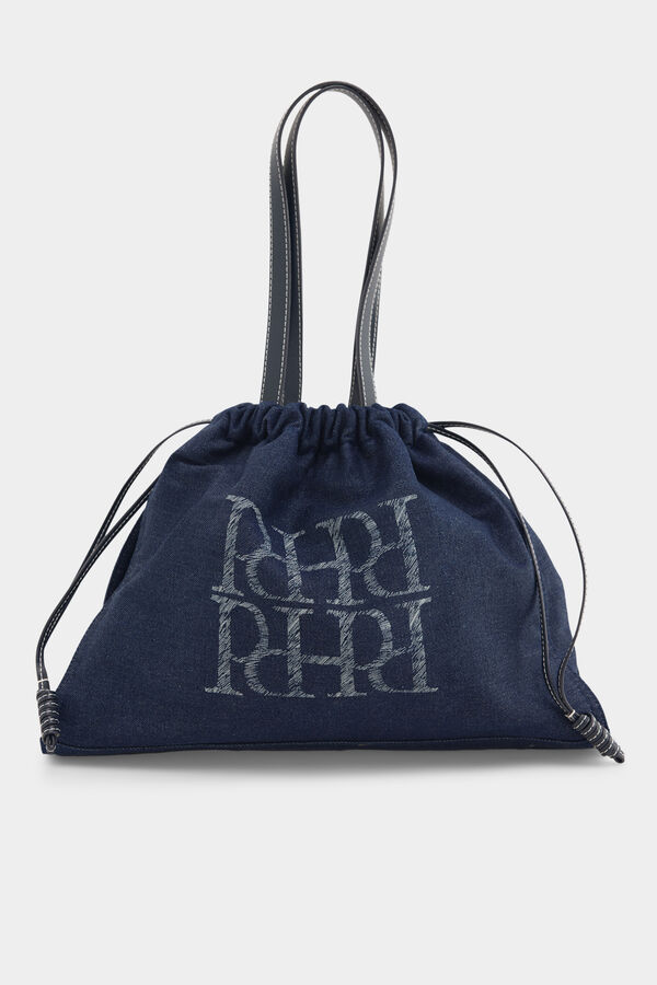 Pedro del Hierro Shopper denim Blue