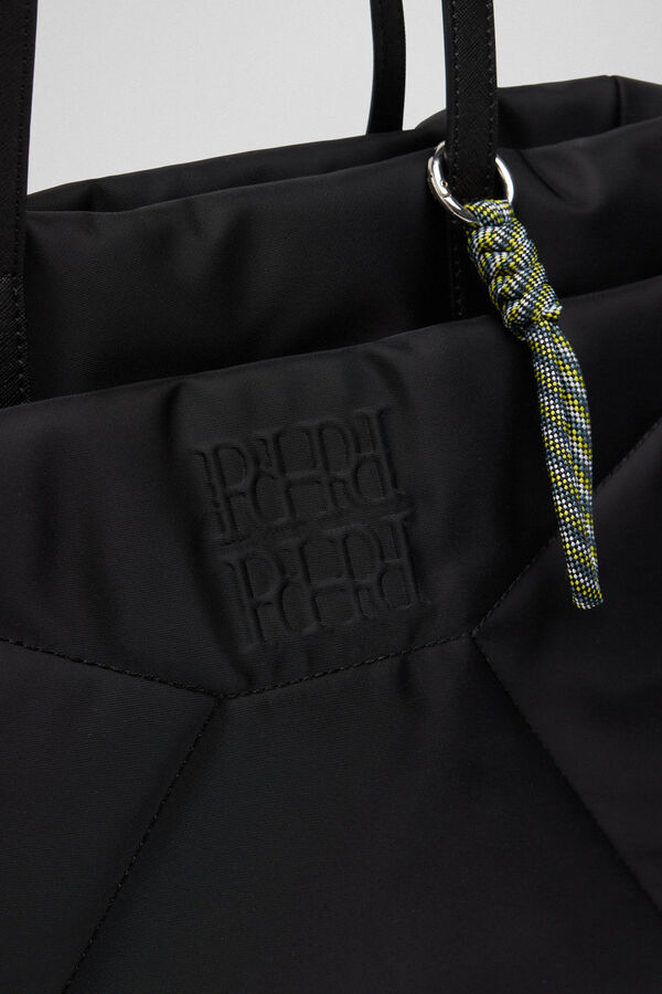 Pedro del Hierro Bolso tote bag nylon Negro