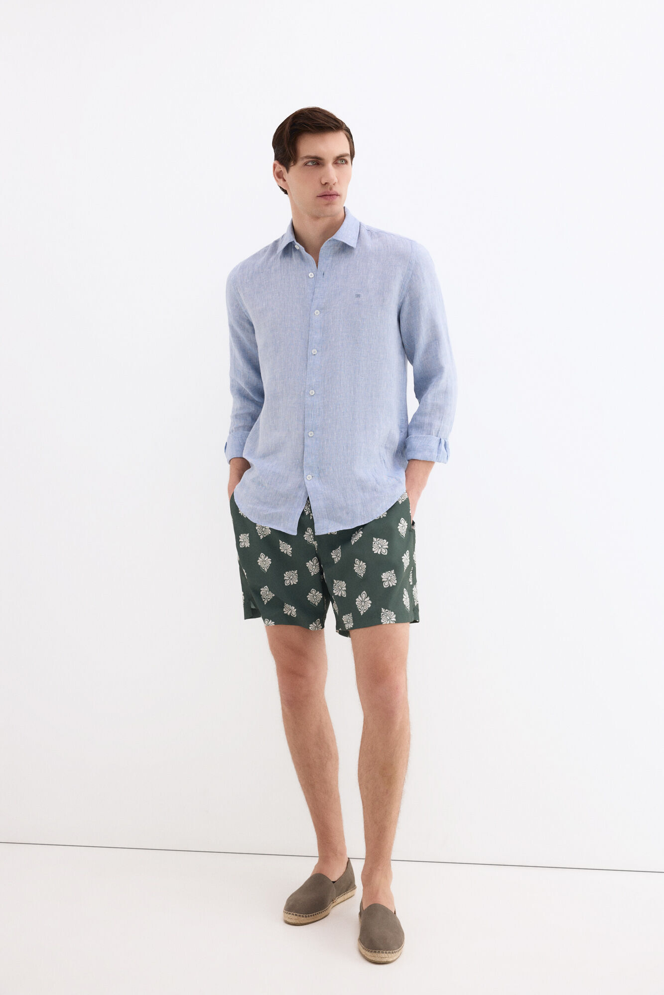 Pedro del Hierro Ba&ntilde;ador estampado &eacute;tnico