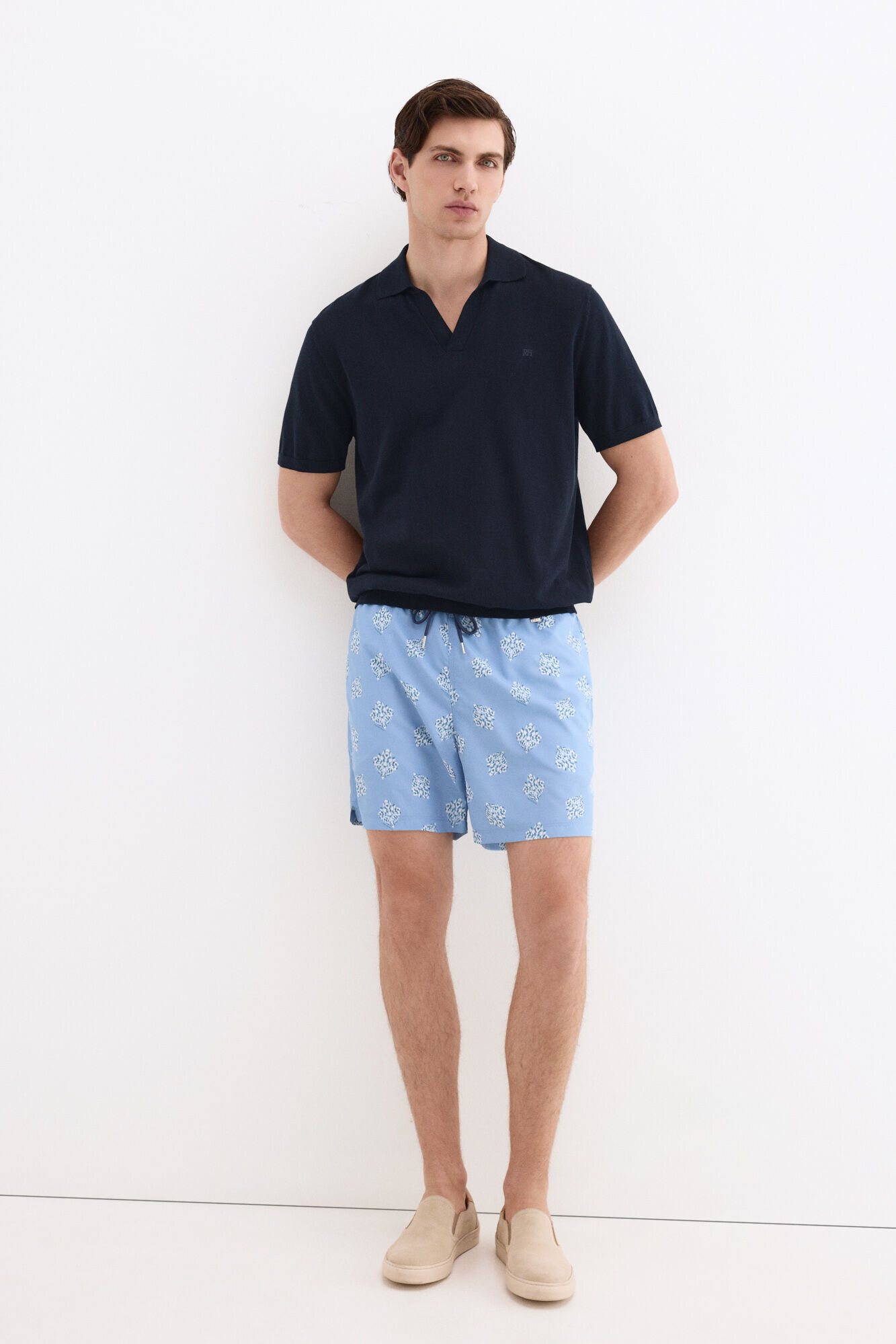Pedro del Hierro Ba&ntilde;ador estampado &eacute;tnico