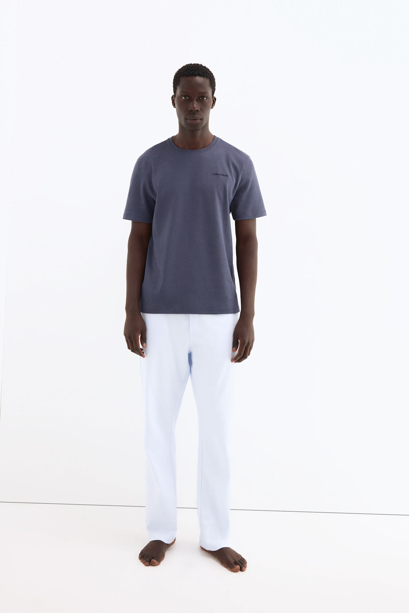 Pedro del Hierro Spanish cotton short sleeve T-shirt