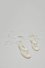 Pedro del Hierro Menorcan logo espadrilles Beige