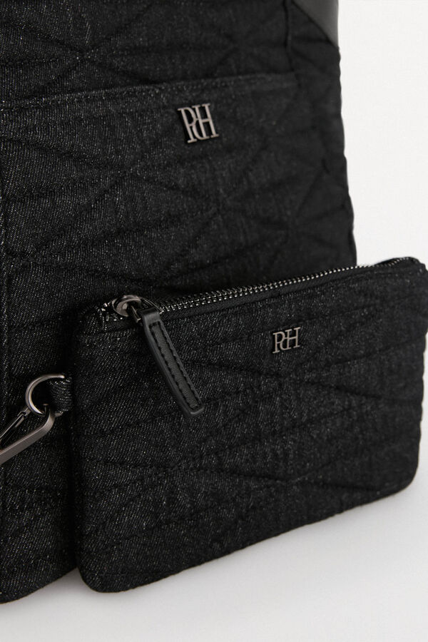 Pedro del Hierro Bolsa de compras acolchoada Cizento