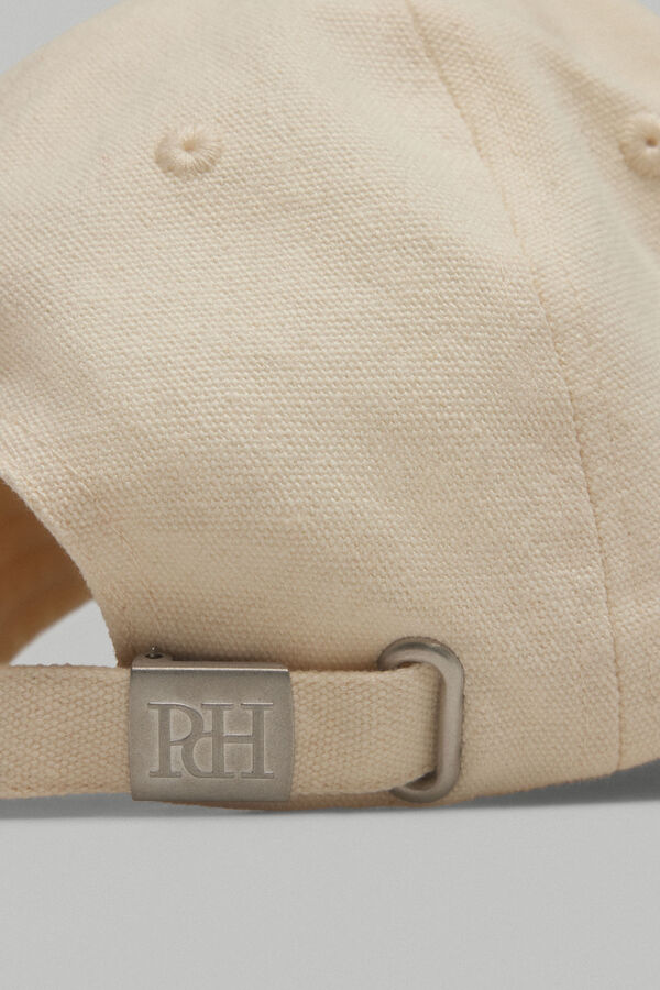 Pedro del Hierro Gorra logo Marr&oacute;n