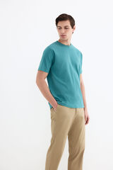 Pedro del Hierro T-shirt mercerizada Turquesa