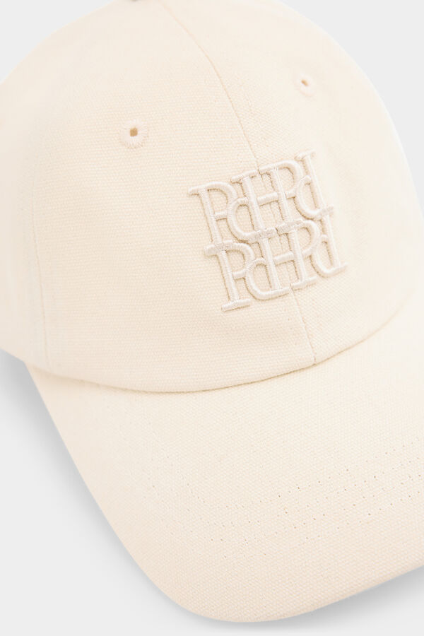 Pedro del Hierro Gorra logo bordado Ecru