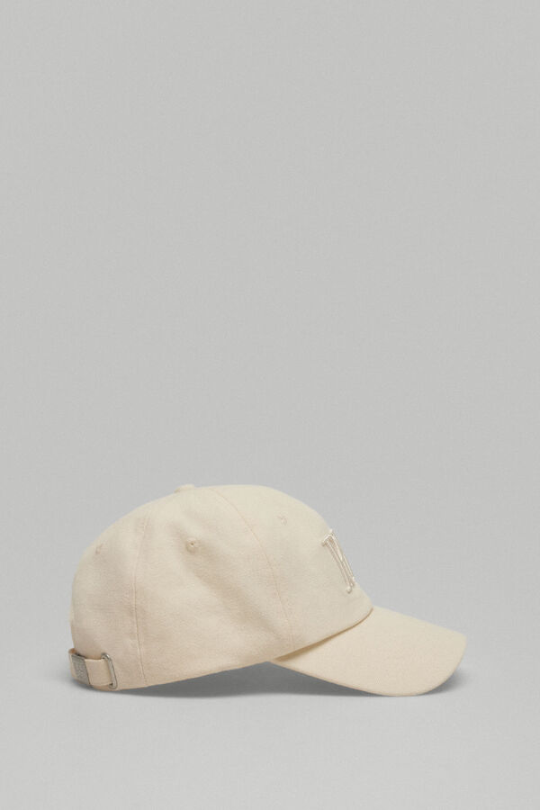 Pedro del Hierro Gorra logo Marr&oacute;n