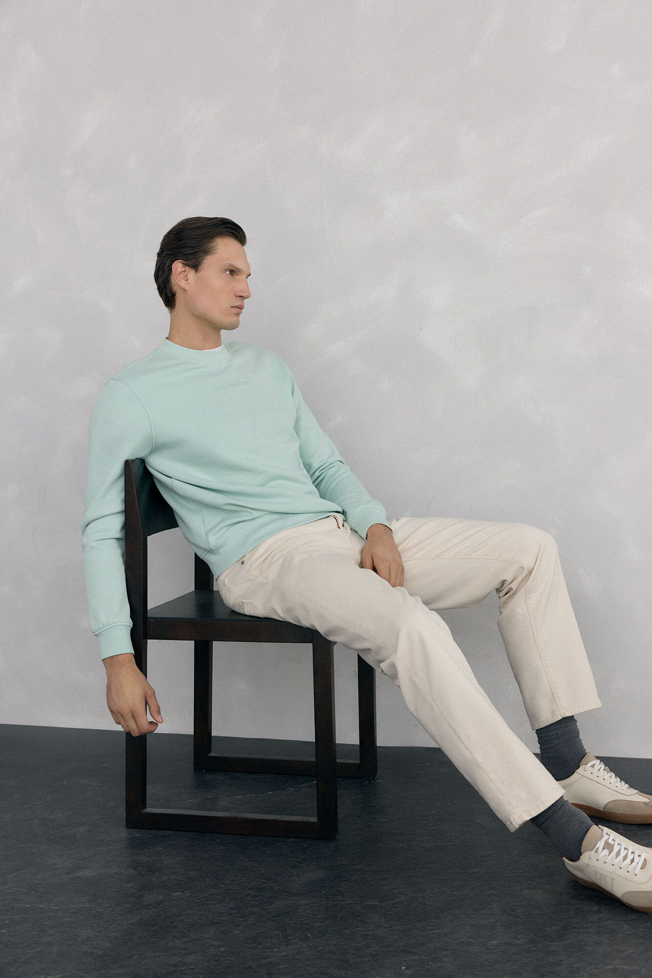 Pedro del Hierro Sudadera cuello caja