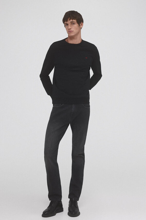 Pedro del Hierro Essential sweatshirt Black