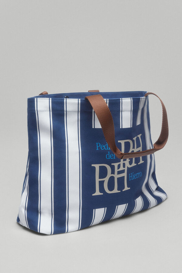 Pedro del Hierro Bolsa tela playa Blue