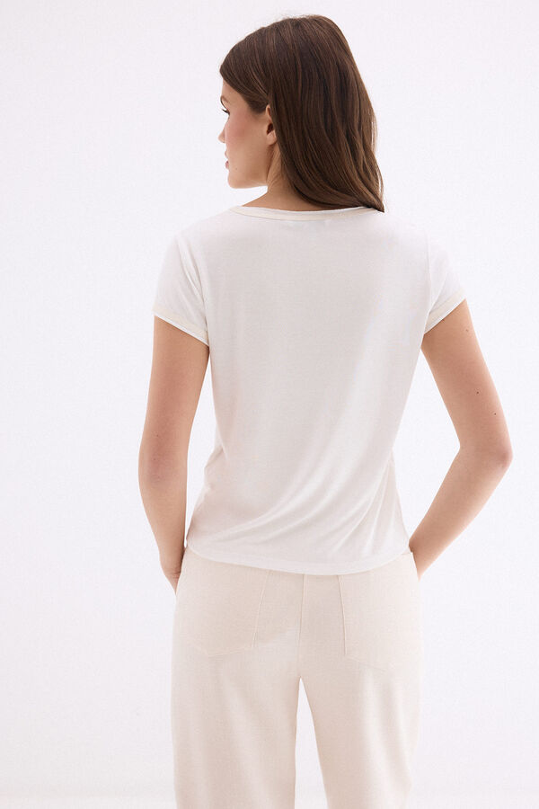 Pedro del Hierro Camiseta manga corta Blanco