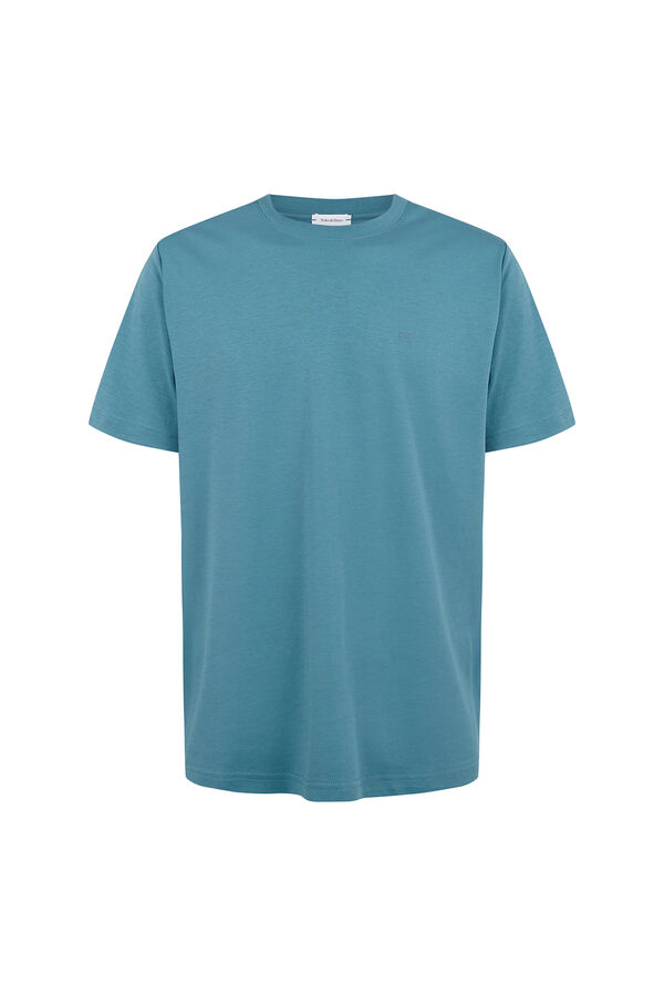 Pedro del Hierro T-shirt mercerizada Turquesa