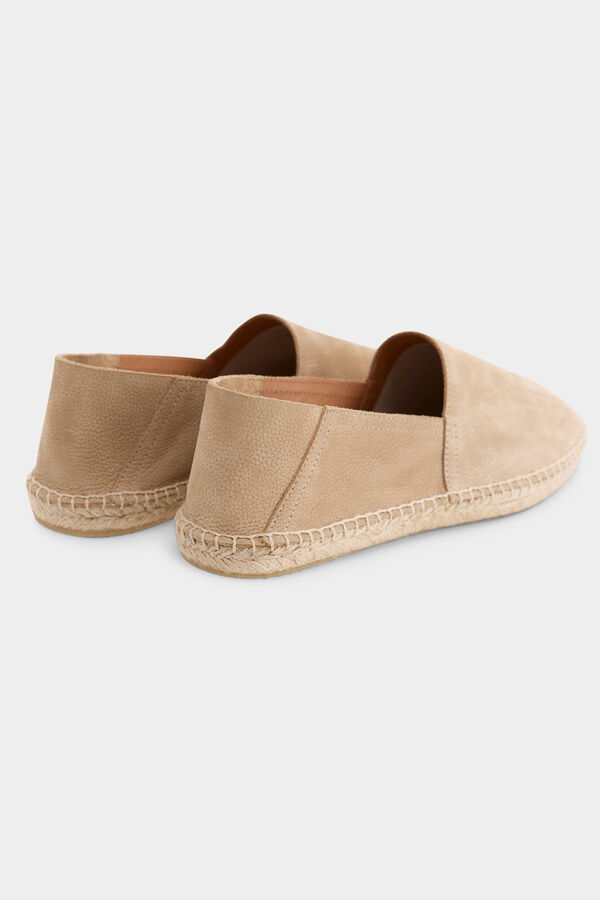 Pedro del Hierro Alpargata piel Marr&oacute;n