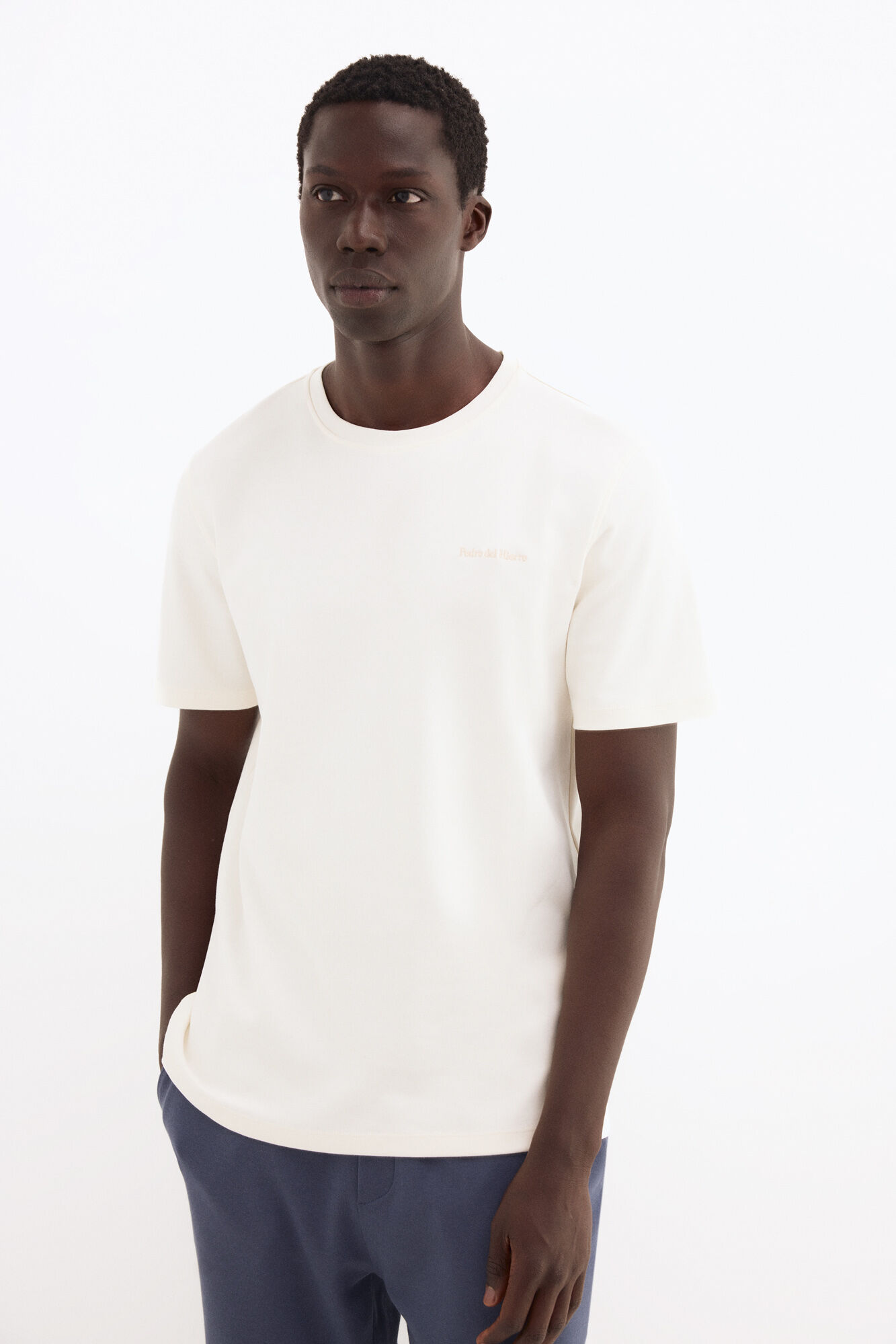 Pedro del Hierro Spanish cotton short sleeve T-shirt