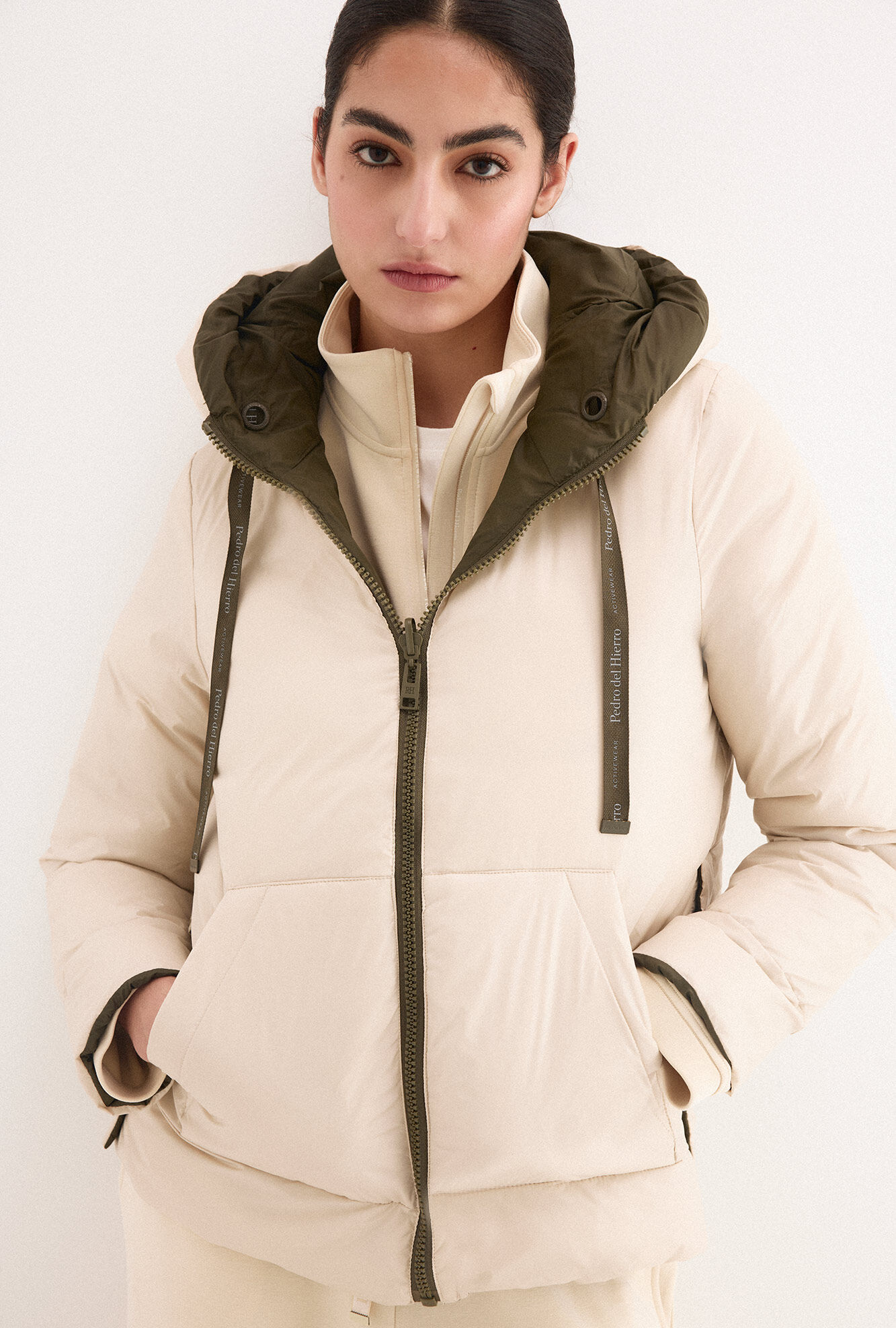Pedro del Hierro Parka reversible capucha