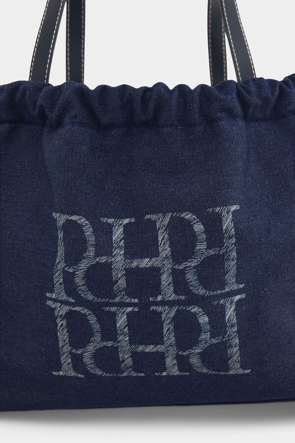 Pedro del Hierro Shopper denim Blue