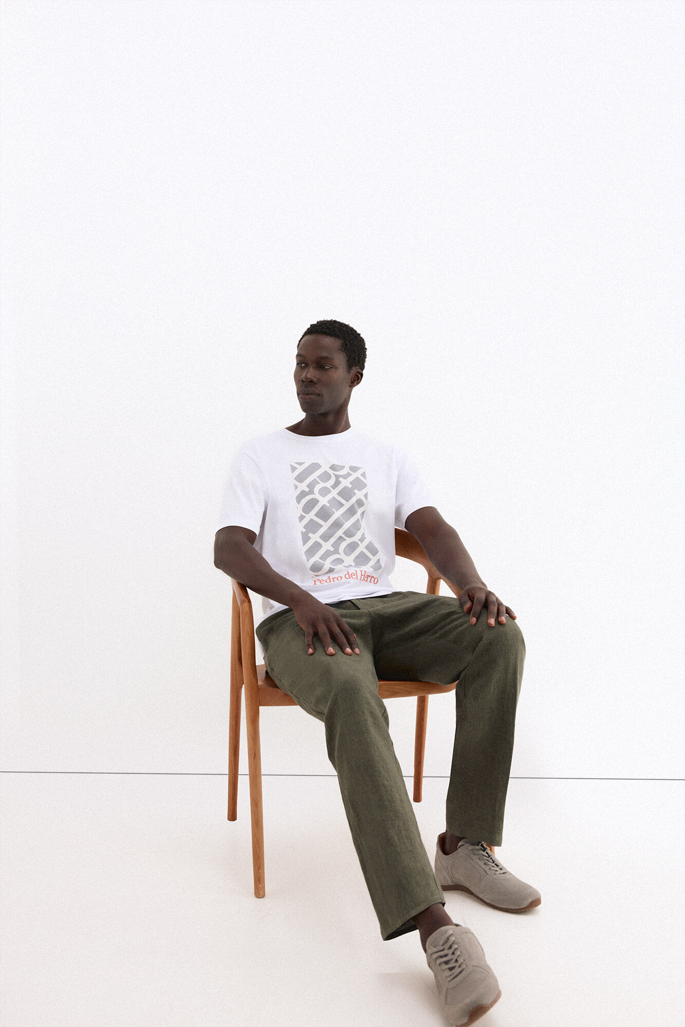 Pedro del Hierro Camiseta estampada logo