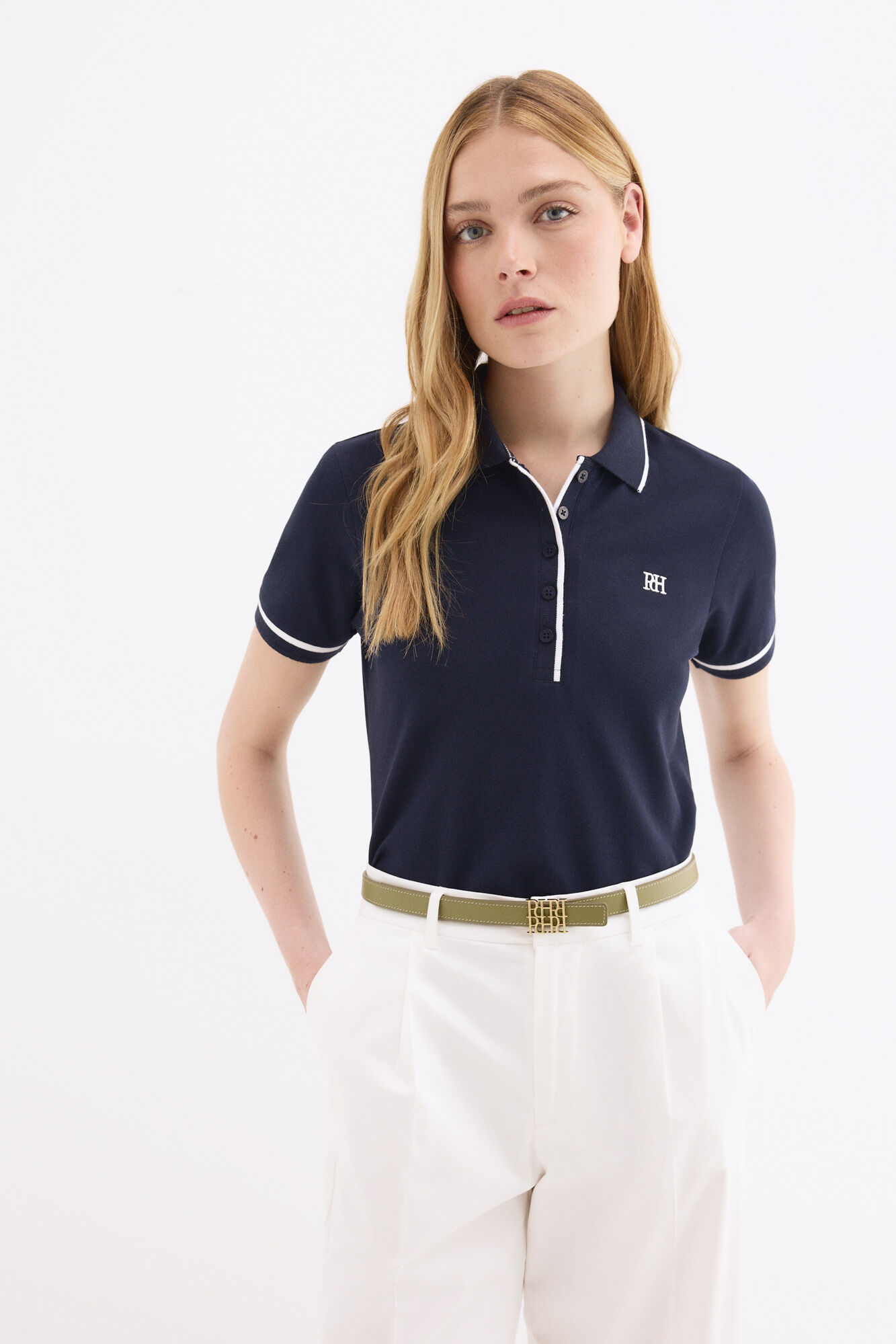 Pedro del Hierro Polo manga corta