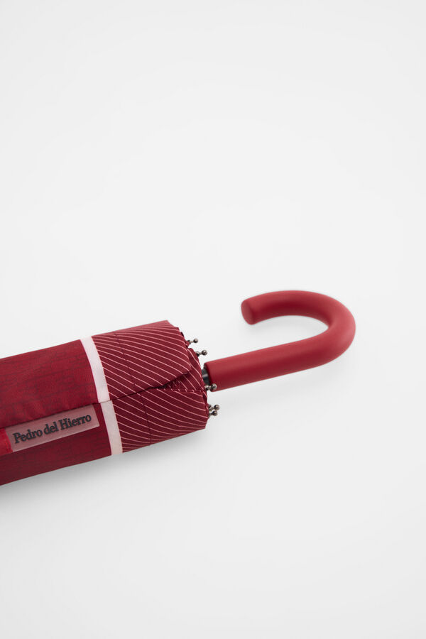 Pedro del Hierro Paraguas logo Rojo
