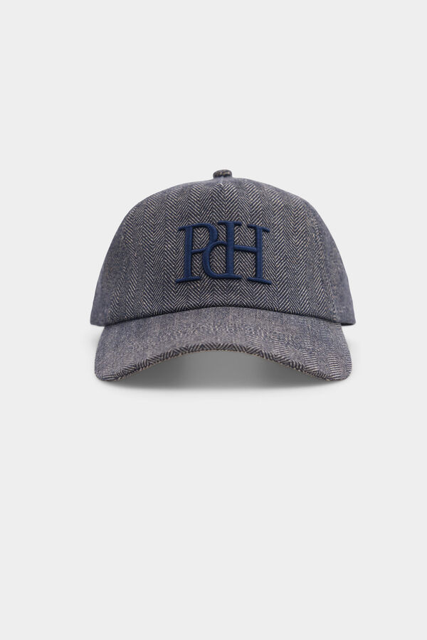 Pedro del Hierro Gorra logo Pdh Azul