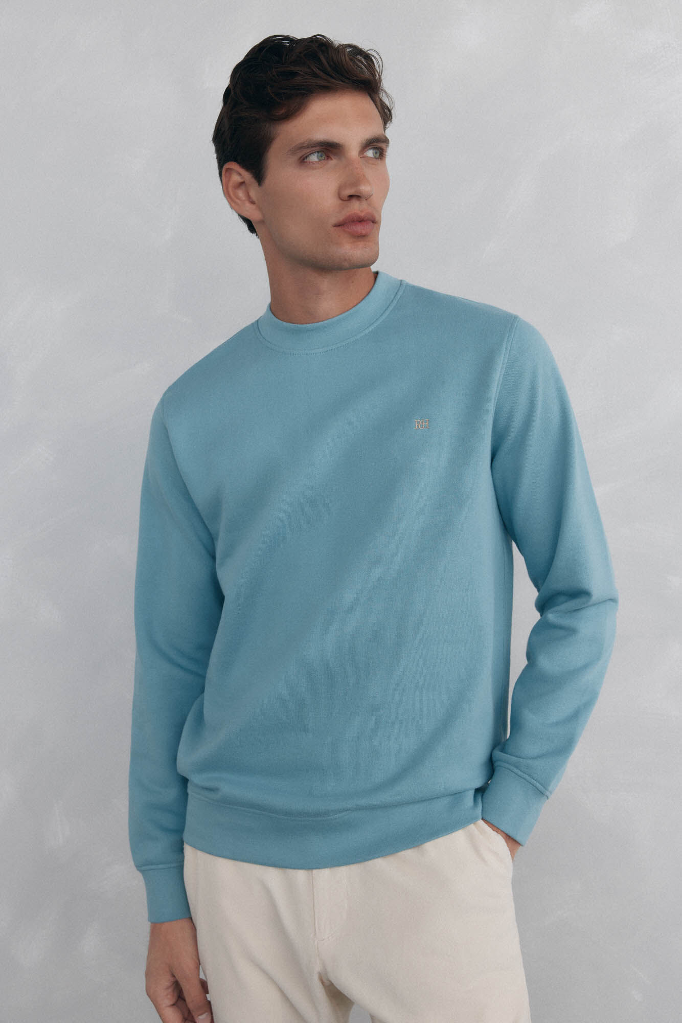 Pedro del Hierro Sweatshirt gola caixa