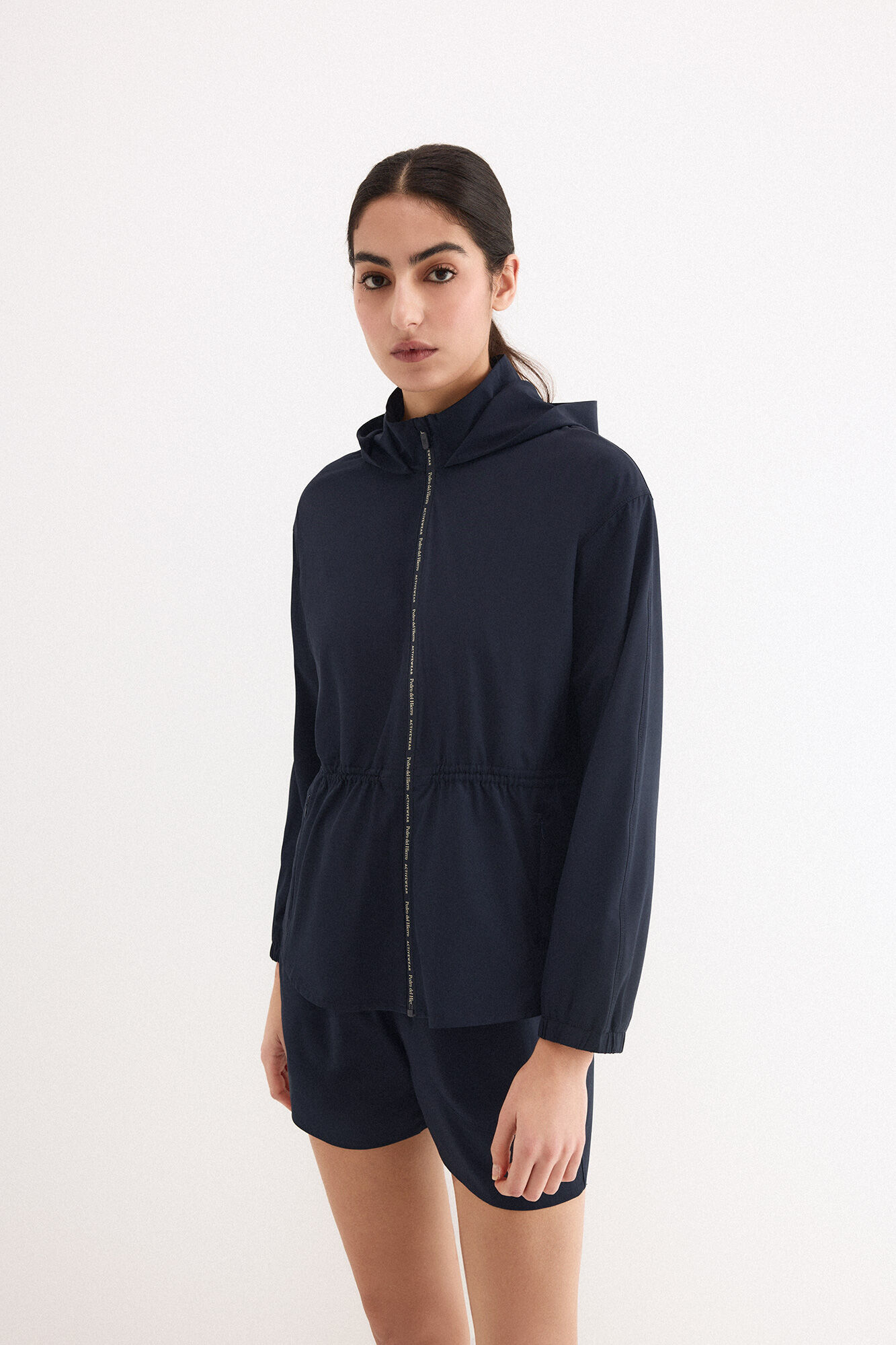 Pedro del Hierro Sudadera tejido t&eacute;cnico peplum