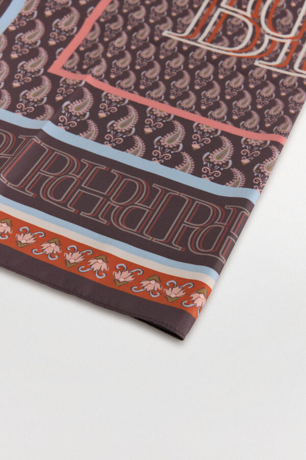 Pedro del Hierro Cachecol bandana com estampado floral V&aacute;rios
