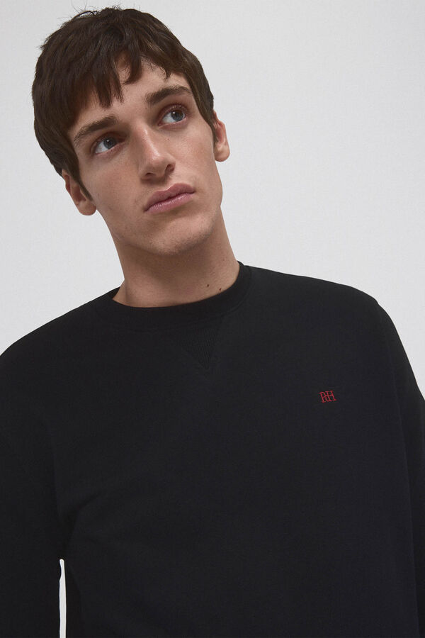 Pedro del Hierro Essential sweatshirt Black