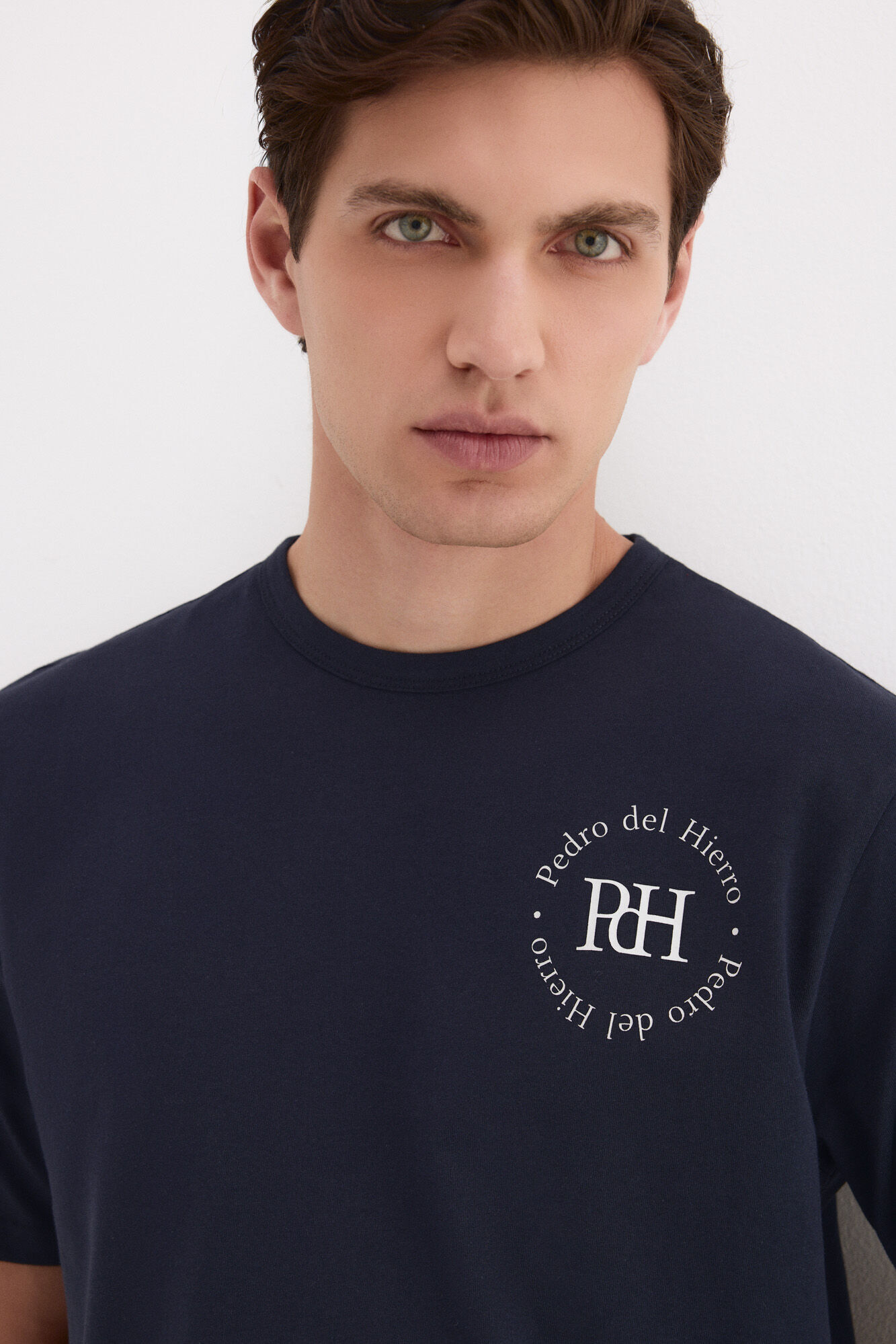 Pedro del Hierro T-shirt estampada com logo