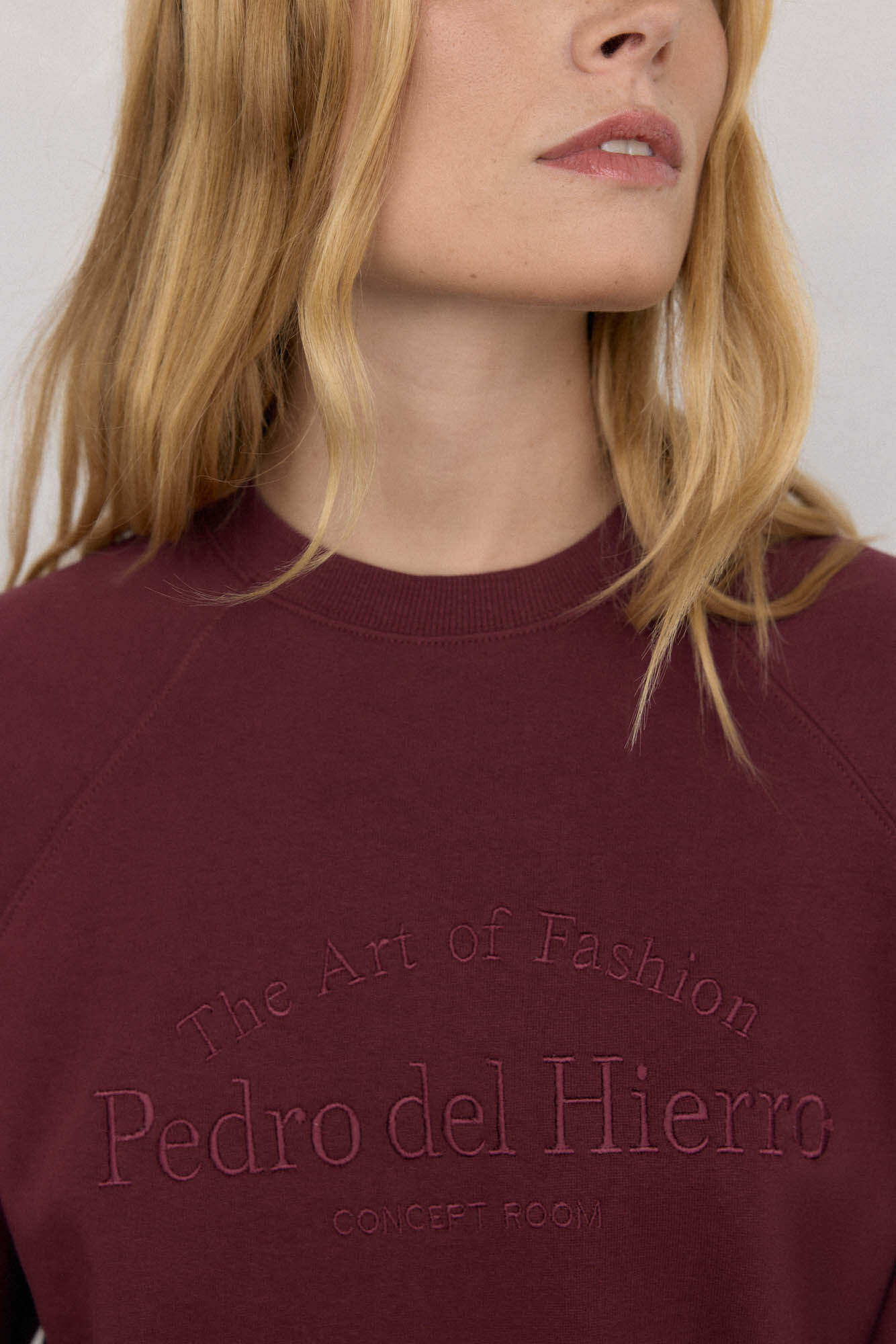 Pedro del Hierro Sudadera logo bordado